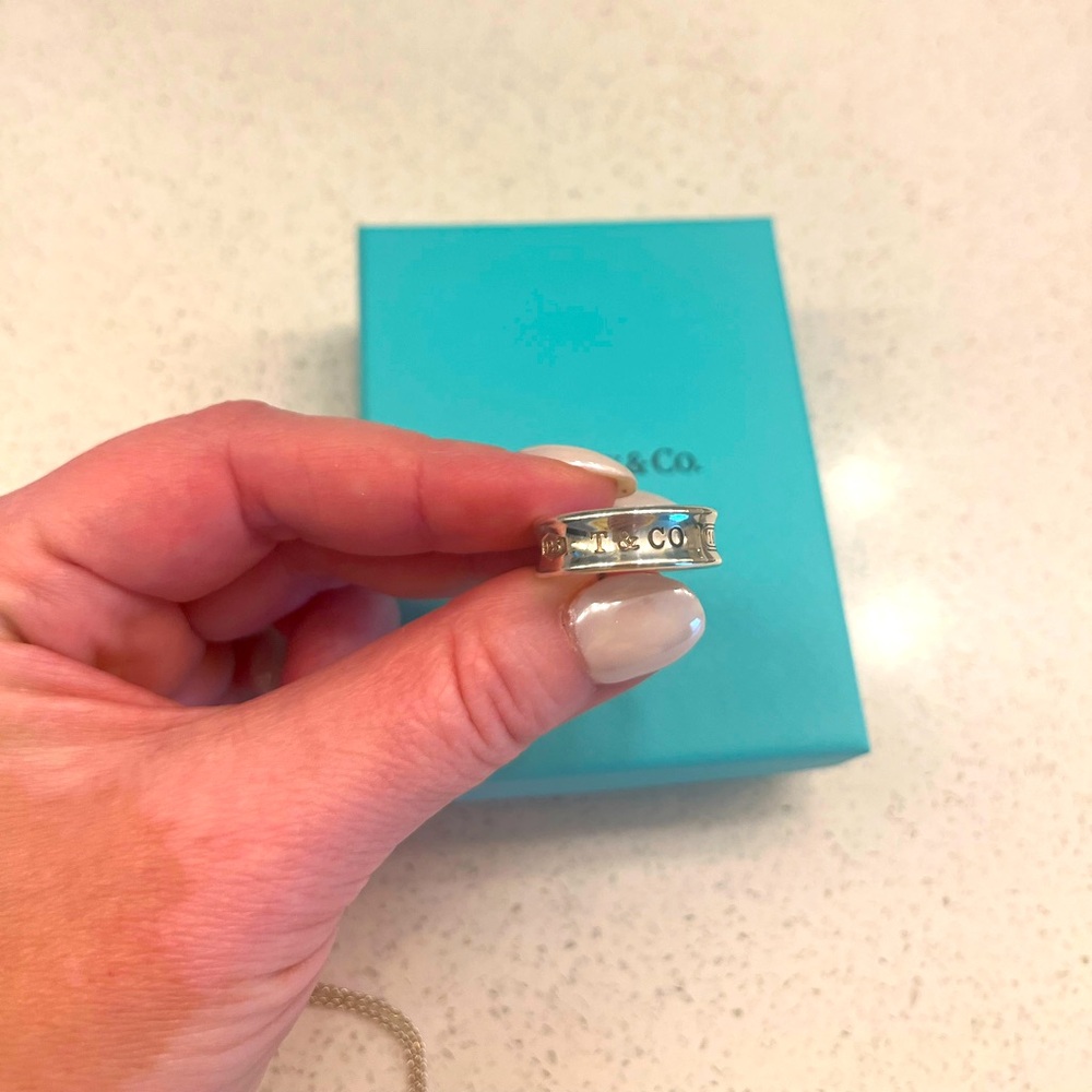 Tiffany & Co SS 1837 ring